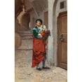 thumbnail image 2 of Jehan Georges Vibert 11x14 Gold Ornate Wood Frame and Double Matted Museum Art Print Titled - Spanish Bullfighter with Flowers, 2 of 4