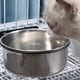 thumbnail image 4 of Jaula del cuenco del agua del perro, tipo cuenco del agua del cajón, cuenco colgante del animal doméstico del acero inoxidable, cuenco del agua del cajón, 4 of 5
