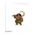 thumbnail image 3 of Gallery Pops Disney Moana - Maui With Mighty Fish Hook Wall Art, Unframed Version, 12" x 12", 3 of 5