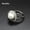 Howlite, variant on Natural Crystal Flower Round Bead Chakra Ring Quartz Jewelry Healing Reiki Gift