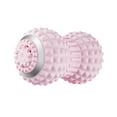 thumbnail image 2 of Bola de vibratoria con forma de maní Bola de vibratoria portátil con 4 velocidades de Bola de rodillo profesional texturizada Rosa, 2 of 8