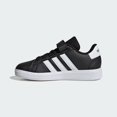 thumbnail image 2 of Zapatillas adidas Grand Court 2.0 para Niños con Cordones Elásticos Negro, 2 of 6