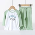 thumbnail image 5 of sdbrld Unisex Kids 3D Cartoon Print Two Piece Casual Suit Round Neck Long Sleeve Top Regular Long Pants,Sizes 130, 5 of 8