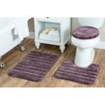 thumbnail image 2 of Luxuriously Soft & Cozy Nylon 3-Piece Bath Rug Set Collection, 2 of 5