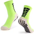 thumbnail image 3 of Calcetines de Fútbol Antideslizantes, 3 Pares de Calcetines Deportivos para Hombre, Pack de Calcetines Deportivos de Tubo Alto para Adultos Fútbol Baloncesto Trekking, 3 of 5