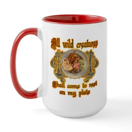

CafePress - All Wild Creatures Shall Come Large Mug - 15 oz Ceramic Large White Novelty Mug