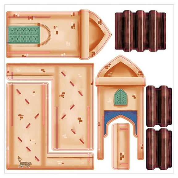 Crafty Games CFG15007002 Tabriz Promo Punchboard 2 - Dice Tower