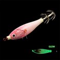 thumbnail image 2 of Señuelo Pesca Luminoso Anzuelos Calamar Artificiales Cebos Jigging () Blanco, 2 of 3