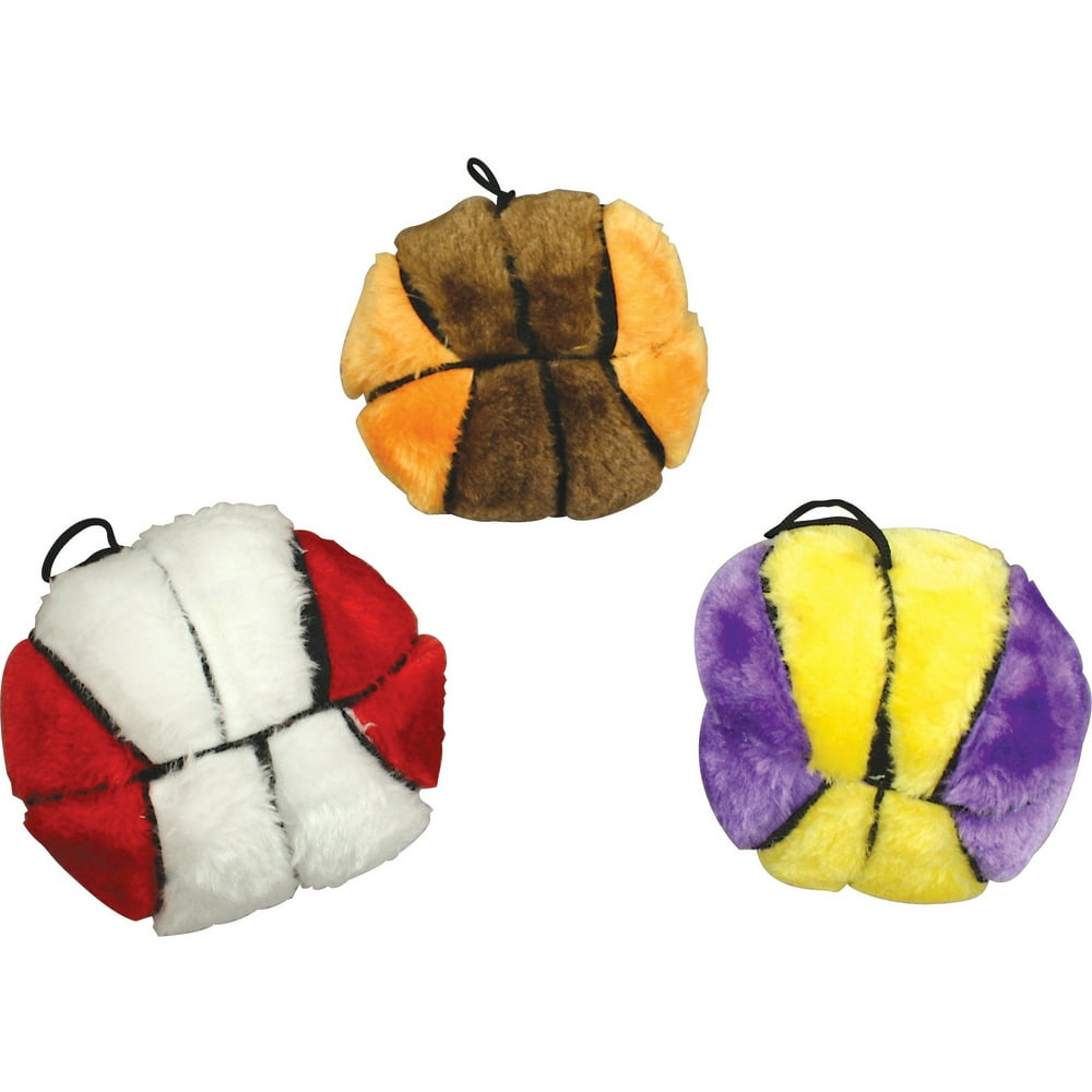 Plush Basketball Dog Toy
