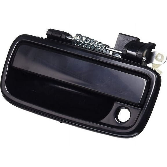 Front Left Driver Side Door Handle - Black - Compatible with 1995 - 2004 Toyota Tacoma 1996 1997 1998 1999 2000 2001 2002 2003