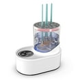 thumbnail image 1 of Costeam Electric Makeup Brush Cleaner Machine with US EU AU UK Adapters Plug In Design，Professional Brush Cleaner for Deep Cleansing Fast Drying Sanitization and International Use, 1 of 2