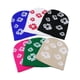 thumbnail image 5 of Gorros de punto de tendencia para hombres y mujeres, gorros de lana cálidos para exteriores, gorro de moda para parejas, pasamontañas cálido de invierno con flores de Jacquard, 5 of 5