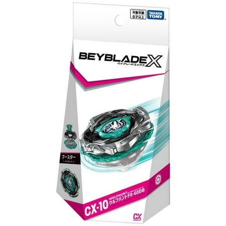 Takara Tomy Wolf Hunt F0-60DB Beyblade X Booster CX-10