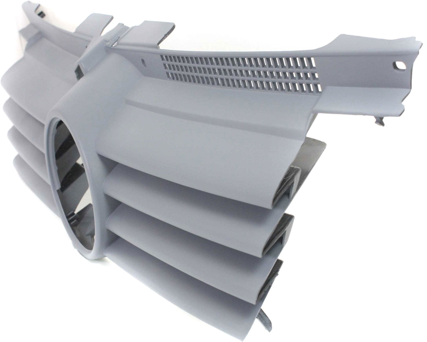 Grille Assembly Compatible With 2001-2005 Volkswagen Jetta Sedan Wagon Partial Primed Gray Shell and Insert