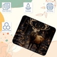 thumbnail image 3 of Elk Square 8.3x9.8 Inch Non-Slip Rubber Bottom Printed Mousepad Desk Mat Gaming Mousepad for Office and Gaming, 3 of 6