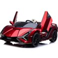 thumbnail image 1 of KidsVIP Kids Lamborghini Sian Officially Licensed 4X4 Ride-On Car, 1 of 9