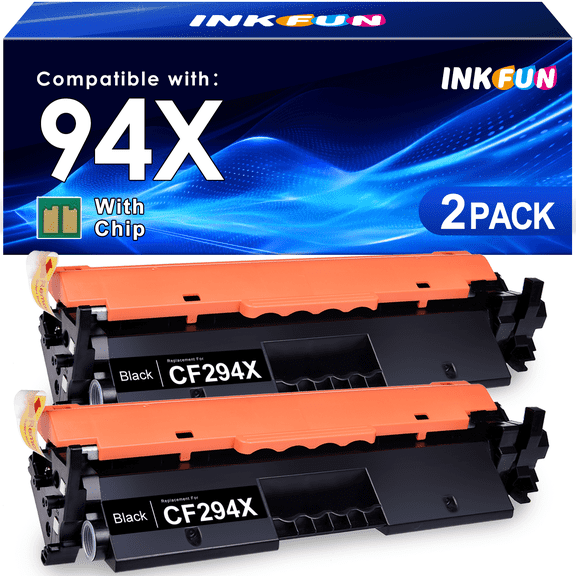 94A CF294A Toner Compatible for 94X CF294X Toner Cartridge for LaserJet Pro M148dw M148fdw M149fdw M118dw Printer (2 Black)