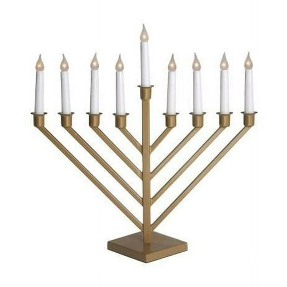 EM-660-G Gold Color Electric Menorah