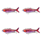 thumbnail image 5 of Señuelo de pesca robótico Wobbler eléctrico 4 segmentos Auto Swimbait USB (BL-2023), 5 of 6
