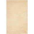 thumbnail image 5 of SAFAVIEH Clyde Solid Plush Polyester Shag Area Rug, Cream, 5' x 8', 5 of 7