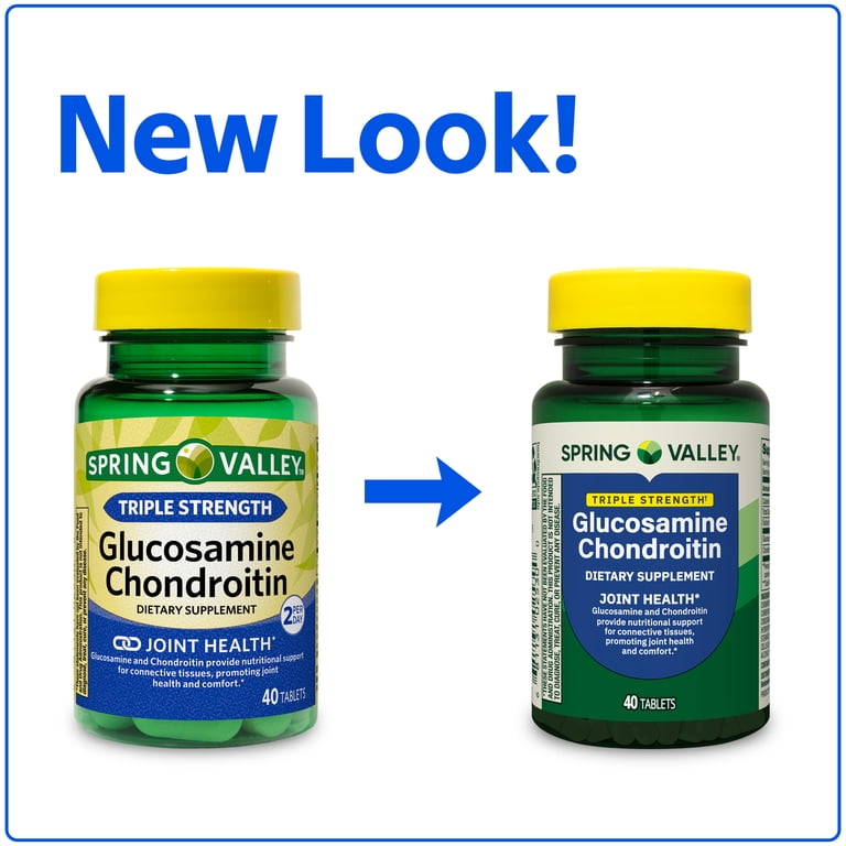 Glucosamine 500mg & Chondroïtine – SimplySupplements – 360 Gélules – Santé Articulations