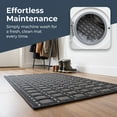 thumbnail image 6 of REGALWOVEN Geometric Door Mat Indoor Outdoor Waterproof Welcome Mat for Front Door, Non-Slip Entryway Rug, Washable Floor Mat Black 32" x 20", 6 of 6