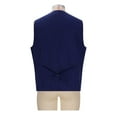 thumbnail image 4 of Pejock Men's Casual Vintage Vest with V-Neck, Belt, Pockets, and Five-Button Closure, Retro Waistcoat for Everyday Layering and Style, 4 of 7