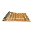 thumbnail image 2 of Ahgly Company Indoor Square Oriental Orange Industrial Area Rugs, 3' Square, 2 of 4