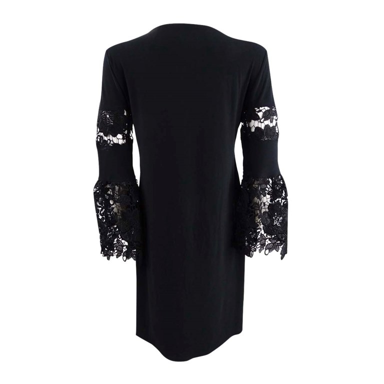 chinese dress ladies Lyon Lace Dress in Black Lace Xs / Black Lace