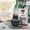 thumbnail image 5 of La Republica Ground Mushroom Coffee, Organic & Fair Trade Arabica with 7 Superfood Shrooms Full Fruiting Bodies, Lion's Mane, Reishi, Chaga, Cordyceps, Turkey Tail, (Medium Roast, 60 Servings), 5 of 7