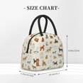 thumbnail image 2 of Pofeuu Dogs Funny Pets Print Lunch Bag for Adult Insulated Lunch Box,Leakproof Cooler Food Lunch Containers Reusable High Capacity Lunch Tote Bags-One Size, 2 of 6