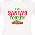 thumbnail image 4 of Inktastic I Ate Santas Cookies Boys or Girls Long Sleeve Baby Bodysuit, 4 of 5