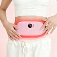 thumbnail image 1 of Heated Waist Belt for Women, Vibrating Massager for Back Pain Relief, Electric Heating Pad for Cramps, Portable Uterus Warmer with Adjustable Temperature, Menstrual Comfort and Muscle Relaxation, 1 of 7