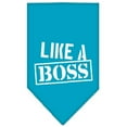 thumbnail image 4 of Pet and Dog Bandana Screen Printed, "Like A Boss", 4 of 11