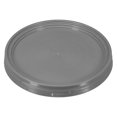 thumbnail image 1 of Unique Bargains Plastic Paint Pail Lid for 5.28 Gallon Bucket with Tear Strip Grey, 1 of 5
