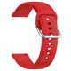 thumbnail image 1 of Silicone watch bands for replacement wristbands, quickrelease strap, sweatresistant red/outdoor, solid color (Getaway Solids), 1 of 5