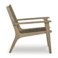 thumbnail image 5 of Signature Design by Ashley Jameset Leather Weave Accent Chair, Taupe, 5 of 7