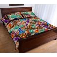 thumbnail image 3 of Juego de cama edredón con estampado de caramelos de Halloween, 3 of 5