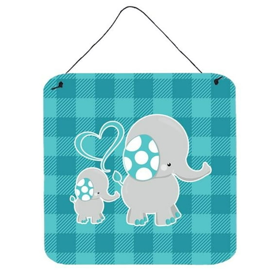 Mommy & Baby Elephant Wall or Door Hanging Prints