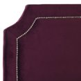 thumbnail image 2 of Safavieh Shayne Modern Classic Upholstered Headboard with Nail Heads, 2 of 3