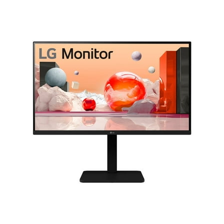 LG 27BA450-B 27 Class Full HD LCD Monitor - 16:9 - Matte Black"