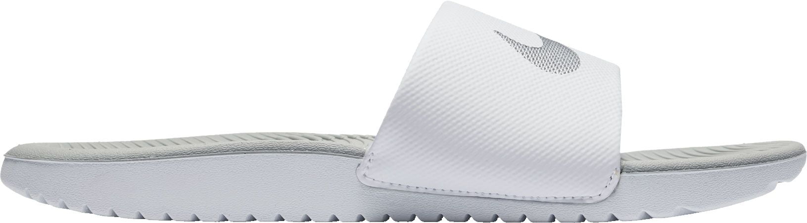 nike women's kawa slide grey