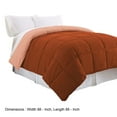 thumbnail image 4 of Veria Microfiber Queen Comforter with Stitched Block Pattern The Urban Port, Brown, 4 of 4