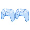 thumbnail image 1 of Funda protectora Seitruly para mango de juego PS5 Azul Transparente 2Conjunto, 1 of 6