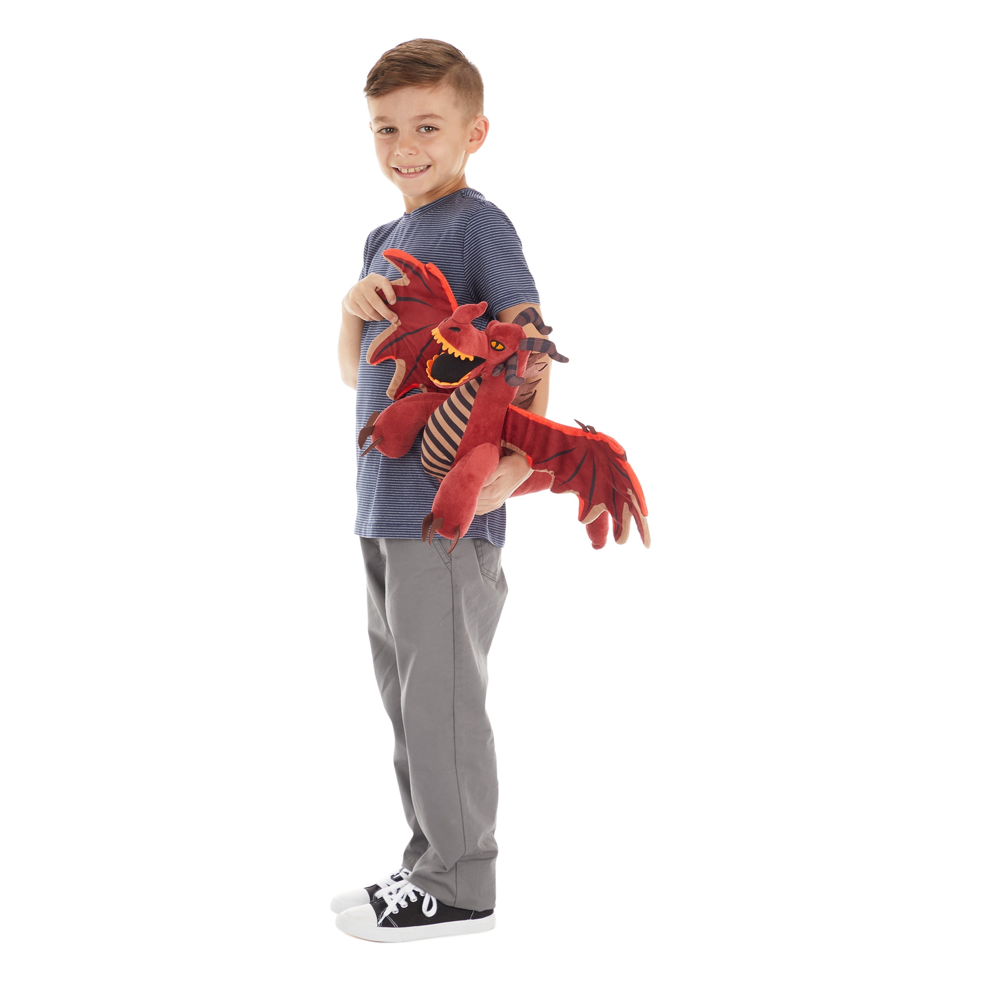 How to Train Your Dragon Hookfang Kids Plush Bedding Cuddle and Decorative Pillow Buddy