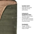 thumbnail image 5 of TETON Sports Mammoth 0 Degree Sleeping Bags for Camping & Base Camp, Green, 5 of 10