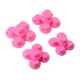 thumbnail image 1 of Paquete de 40 rizadores de pelo de silicona rosa, regalo para ella para peinar el cabello con calor sin esfuerzo JAMW Sencillez, 1 of 5