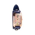thumbnail image 1 of HBFAGFB Women's Watch Quartz Leather Strap Rectangular Colored Digital Watch Cute Dress F, 1 of 4