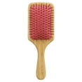 thumbnail image 3 of Hair Brush Paddle Natural Wooden Bamboo Brush and Detangle Tail Hair Comb Set for Massage Scalp, 3 of 8