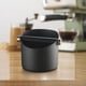 thumbnail image 1 of Caja de resistente Barra de extraíble Base antideslizante Herramientas de Recipiente de material acero inoxidable para espresso para posos de c Negro L perfecl caso de golpe de café, 1 of 8